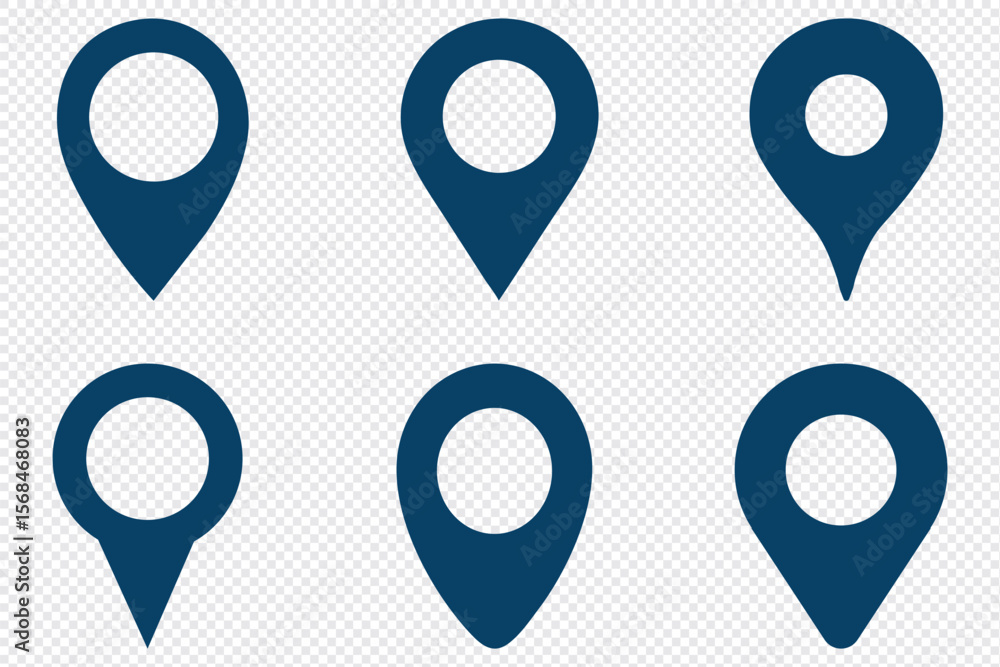 Poster location icon. map pin icon set. location marker. location pin. map pin icon vector. location pin ic