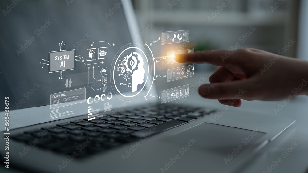 Poster ai assistant with llm, big data, machine learning, and generative ai powers prompt engineering and s