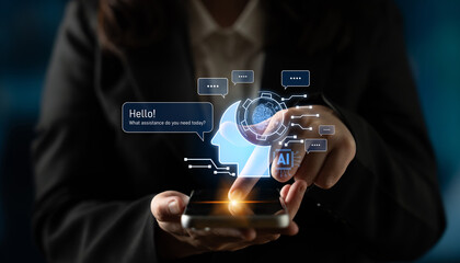 Conversational AI assistant enhances chatbot interaction. AI assistant supports queries, answers...