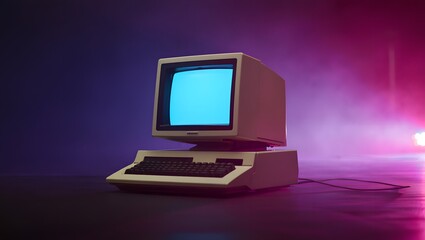 Retro computer vintage pc old technology desktop computer classic computing nostalgia
