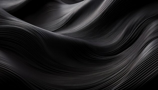 abstract black wave background texture