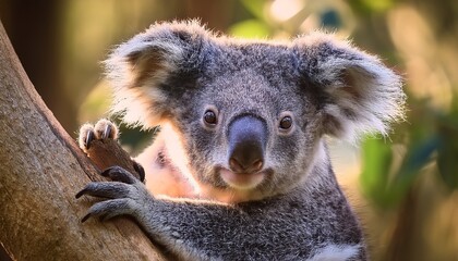 Fototapeta premium koala in tree