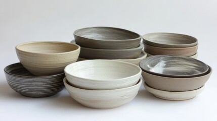 Creating plates and bowls from clay. How it's done.
