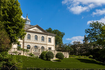 London, UK, 9 May 2025, Ionic Villa, Regents Park