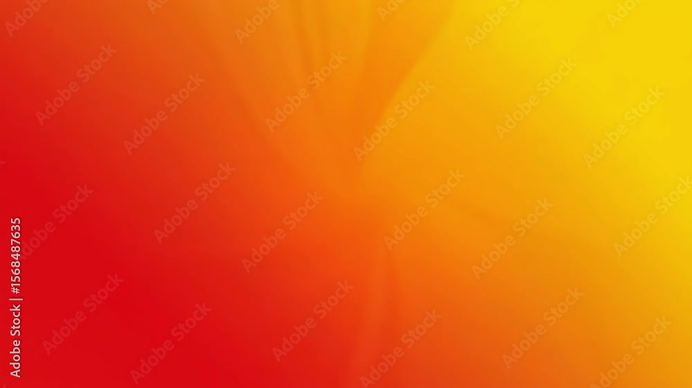 Poster A smooth gradient background transitioning from vibrant red to bright yellow