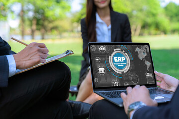 ERP enterprise resource planning software for brisk business to plan the marketing strategy