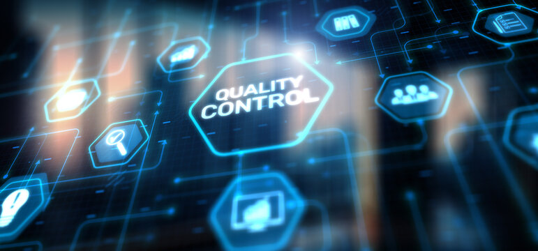 Quality control. System in manufacturing of maintaining standards