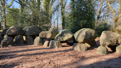 Hunebed D27, the largest megalithic tomb in the Netherlands, Borger