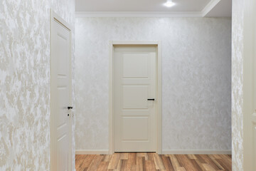 interior design. interior photography of an apartment for rent. One-room apartment with a simple...