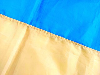 Ukrainian Flag Symbolizing Pride and Resilience Displayed in a Vibrant Setting During Daylight