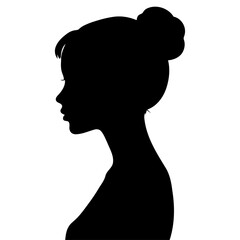 Futuristic bun design cyberpunk aesthetic vector for techwear branding virtual influencers and neon-lit visuals