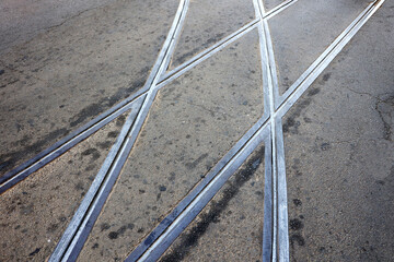 Tram tracks