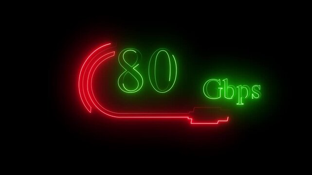 Glowing Neon Sub Cable Icon Isolated on Dark Background. HD Video Motion Graphic Animation
By MOTILM vk video animation.