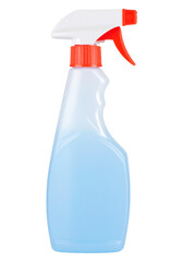 Cleaning spray bottle isolated object

