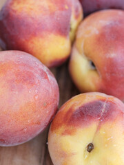 fresh peaches