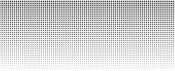 Grunge halftone gradient background. Faded grit noise texture. White and black sand wallpaper. Retro pixelated backdrop. Anime or manga style comic overlay. Vector graphic design textured template