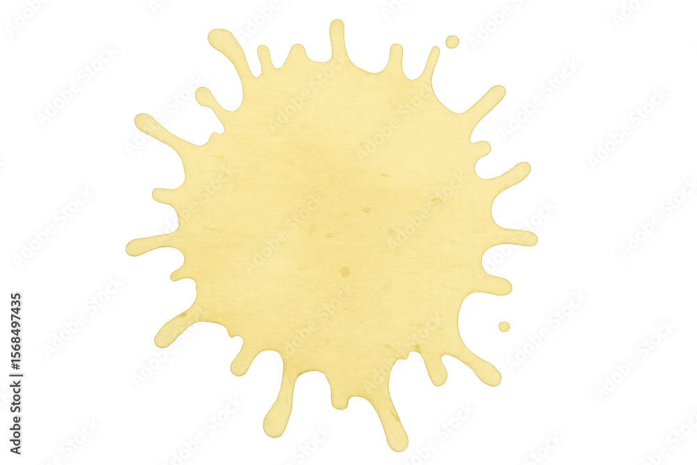 Poster vivid paint droplets splattering dynamically, spreading colorful liquid patterns across transparent 