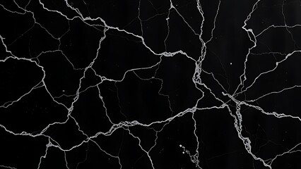 Luxurious black marble surface with subtle gray veins, showcasing natural stone elegance.