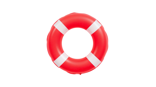 life preserver isolated on transparent background png

