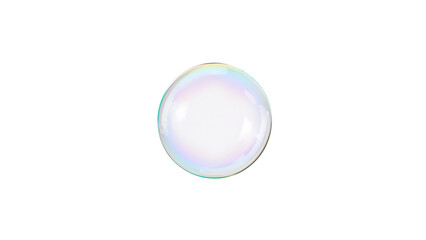 Soap Bubble Isolated on Transparent Background PNG