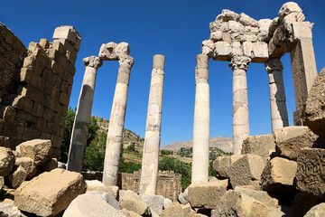Qalaat Faqra: Roman archeological remains in Mt Lebanon.