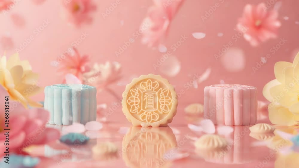 Aufkleber A group of cookies sitting on a table