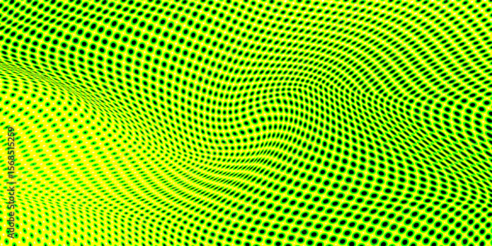 Poster dots halftone green color pattern gradient texture with technology digital background. dots pop art 