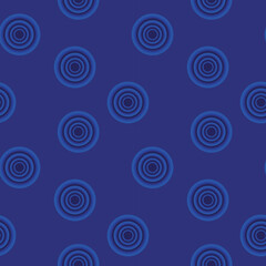 Seamless abstract blue pattern 