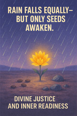 Sufi Poster on Awakening as the Soul’s Return to Light, Meaning, and Divine Presence