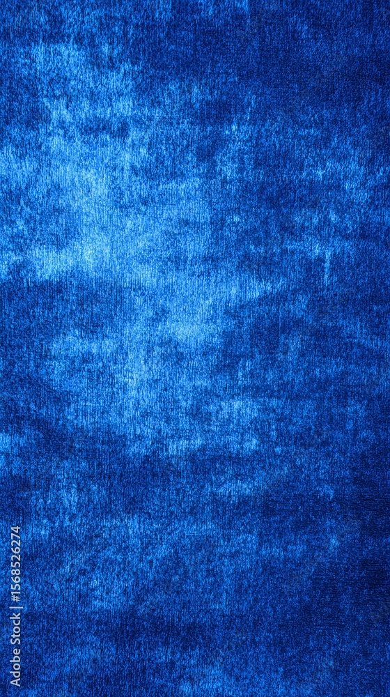 Aufkleber an abstract design featuring a rich, deep blue texture with varying shades and patterns, creating a 