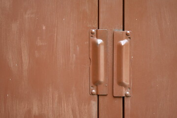 Doors to government building. No handles, exit only.