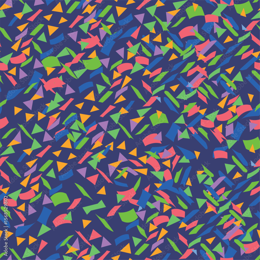 Aufkleber mosaic pattern. abstract background with colorful little particles. vector seamless background