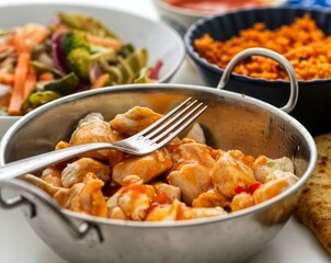 chicken curry with rice