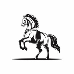 Knight Horse Vector. Knight Horse Logo Design Knight Horse Stock Vector.