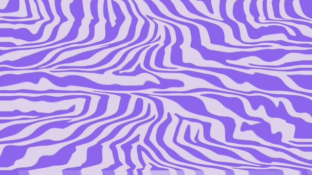 Abstract Seamless Pattern with Wavy Lines &ndash; Animated Movement Motion Graphics Background

