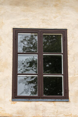 old window in the wall