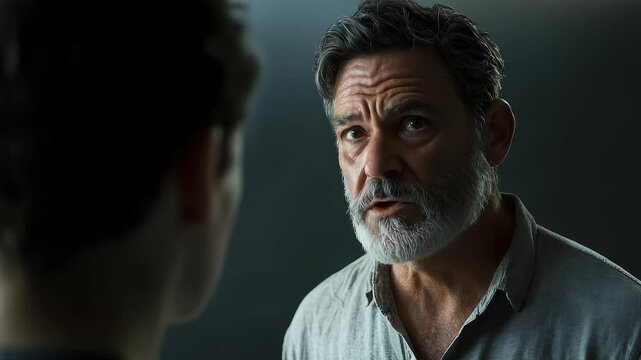 Fatherly care elders teach juniors listen