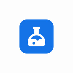 chemistry experiment icon sign vector