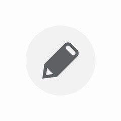 writing tool icon sign vector