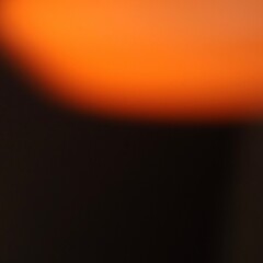 Real Camera-Captured Orange to Black Gradient Texture Background for Graphic Design