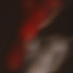 Dark Abstract Background with Red and white Blur