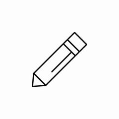 pencil tool icon sign vector