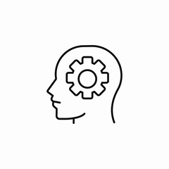 psycholog science icon sign vector