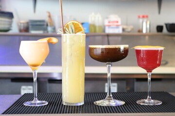 Non-Alcoholic Cocktails in a Zero Proof Bar