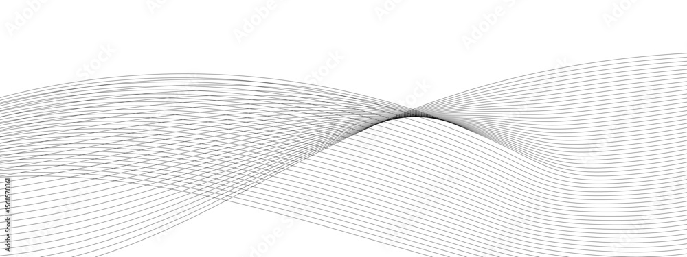 Poster abstract wavy grey blend technology liens background. digital frequency track equalizer. abstract fr