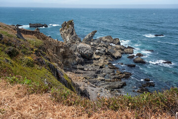 Rugged Rocks, Mendocino Coastline