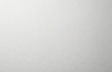 Fototapeta premium Close-up of seamless white fabric paper texture with subtle gray diagonal lines. Natural, woven material resembles canvas, linen, burlap, offering clean vintage backdrop for crafts design projects.