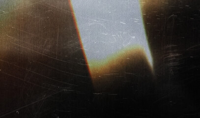 Old Film Defocused Gradient Background with Light Leak