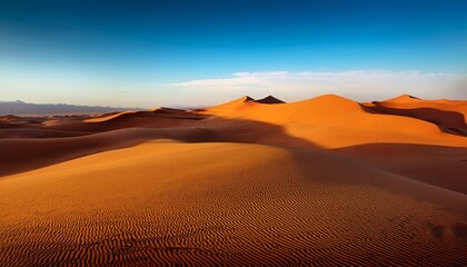 sand dunes in the desert