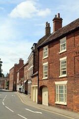 Westgate, Louth, Lincolnshire, looking west.